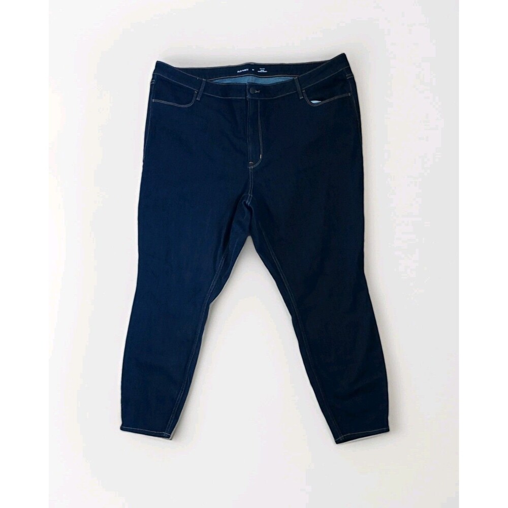 Old Navy Women's High Rise WOW Super Skinny Blue Jeans Plus Size 24